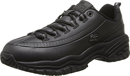 Skechers for Work Women's Soft Stride-Softie Lace-Up, Black,...