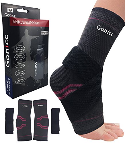 gonicc Professional Foot Sleeve Pair(2 Pcs) with Compression...