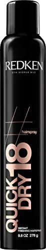 REDKEN Quick Dry 18 Instant Finishing Spray, 9.8 Ounce