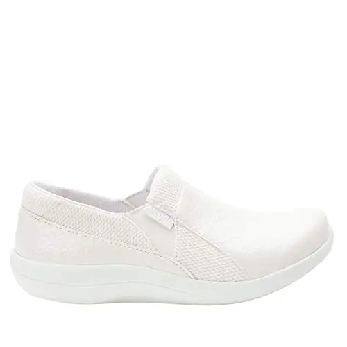 Alegria Duette Womens Professional Shoe Flourish White 5 M...