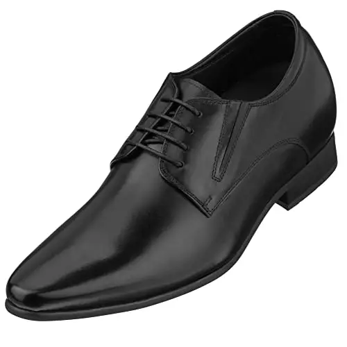 CALTO Men's Invisible Height Increasing Elevator Shoes -...