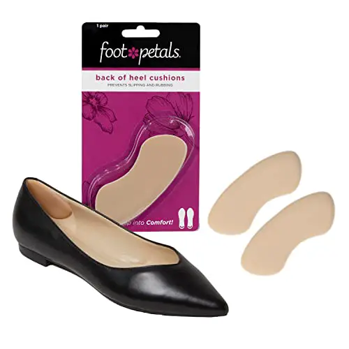 Foot Petals Women's Rounded Back Cushion Inserts,...