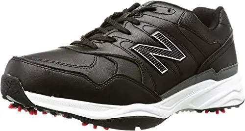New Balance Mens Nbg1701 Golf Shoe Black 2E 10