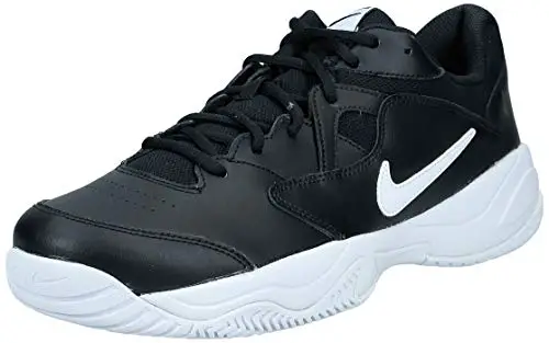 Nike Men's Court Lite 2 Sneaker, Black/White-White, 12...