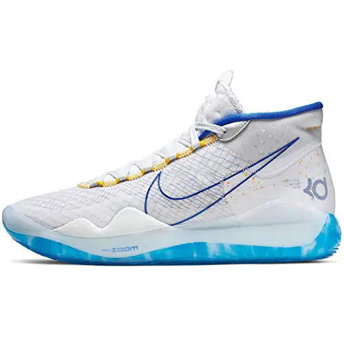 Nike Zoom KD 12 Basketball Shoes (M10.5/W12, White/Royal...