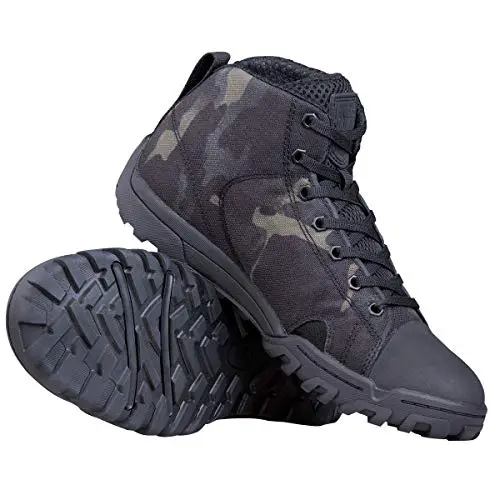 FREE SOLDIER Men’s Tactical Boots Ankle Boots Lightweight...