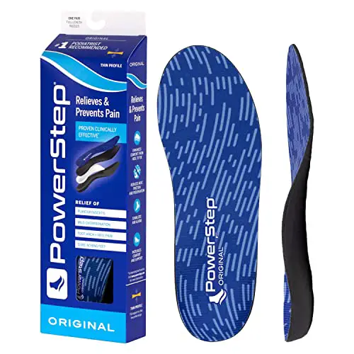 Powerstep Original Insoles, Low Profile Arch Supporting Shoe...