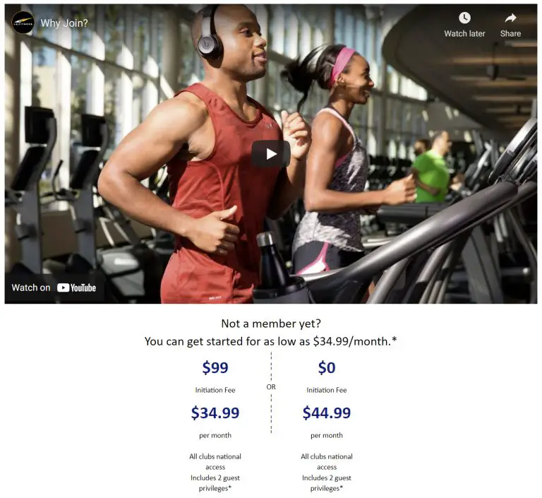 LA Fitness Membership Cost Love At First Fit