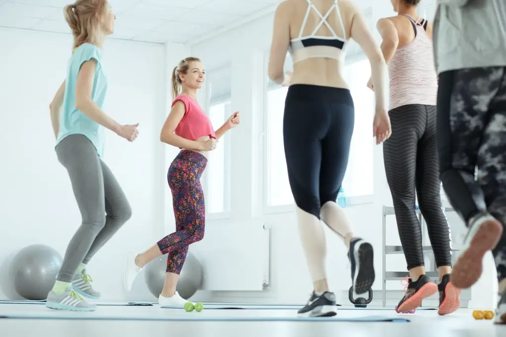 Aerobic classes for women