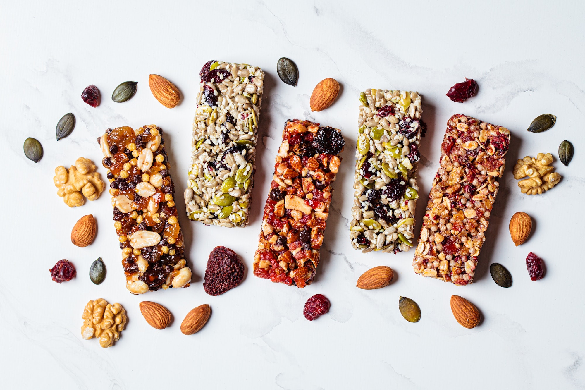 Energy granola bars